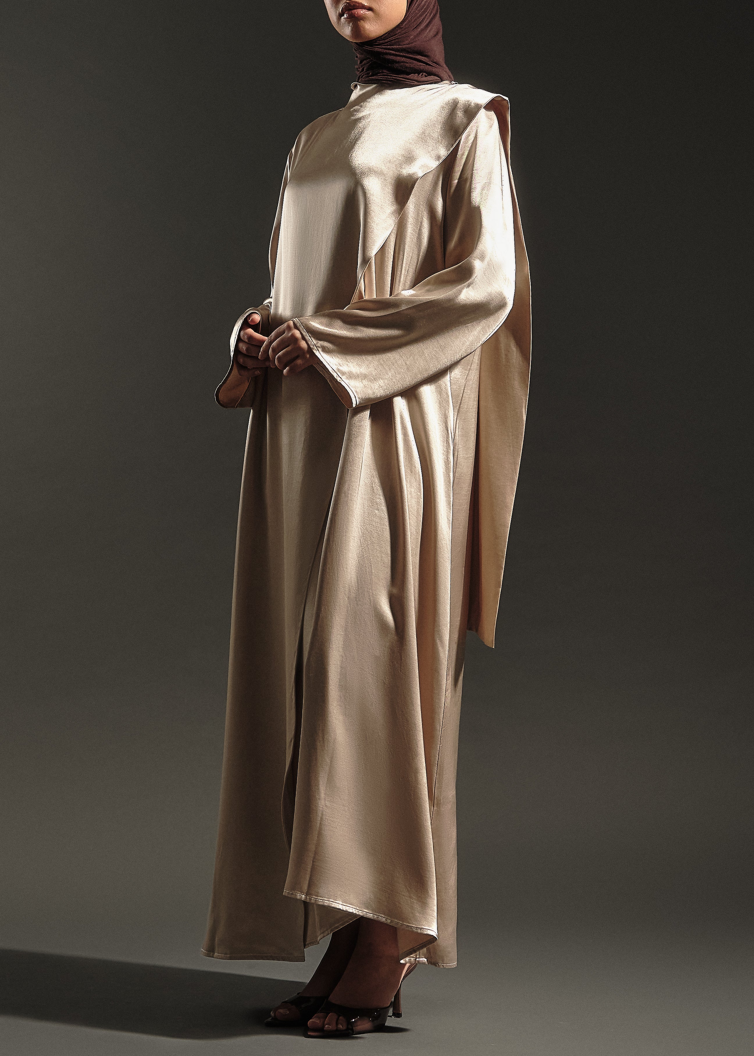 La Robe asymétrique Nacré