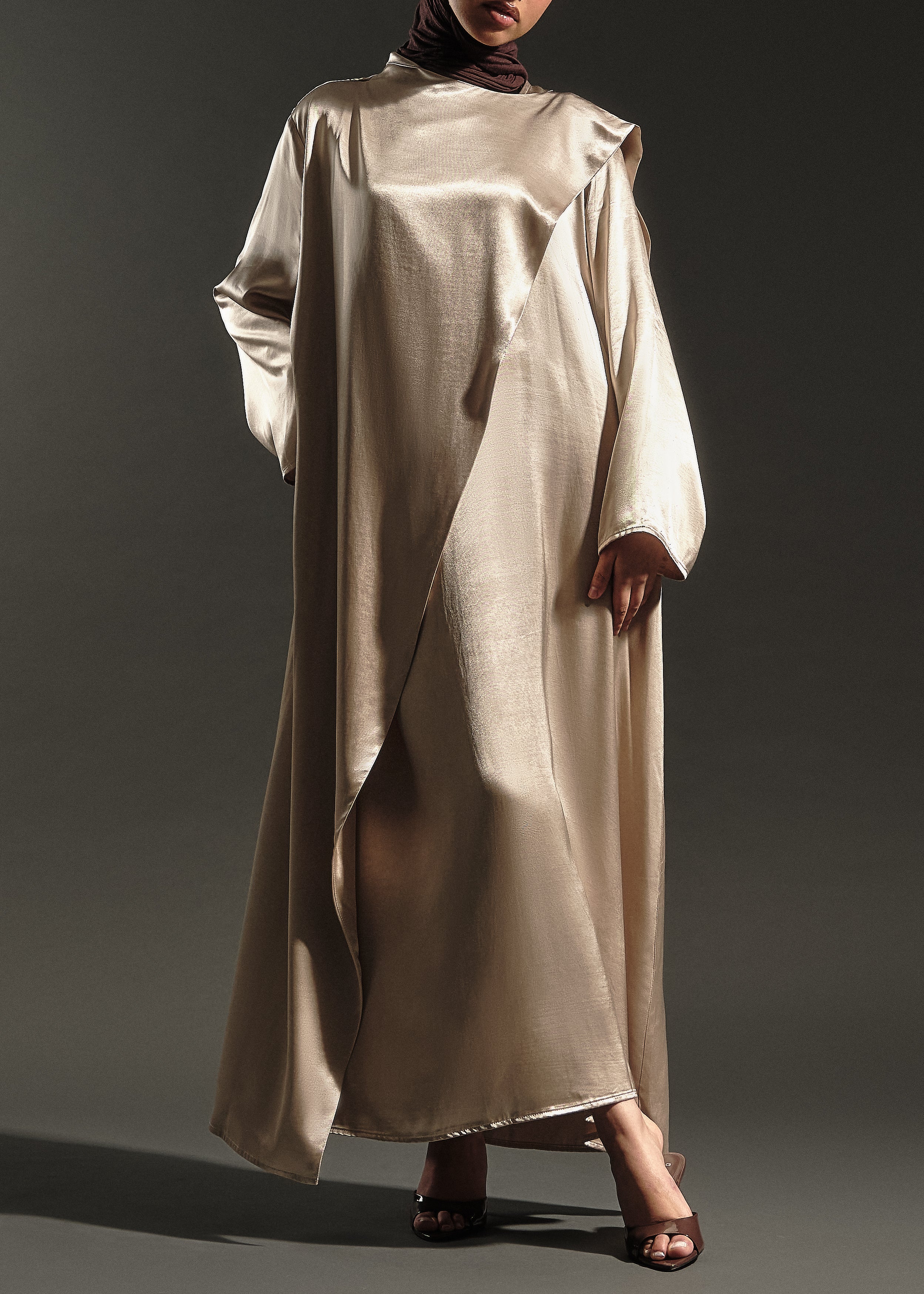 La Robe asymétrique Nacré