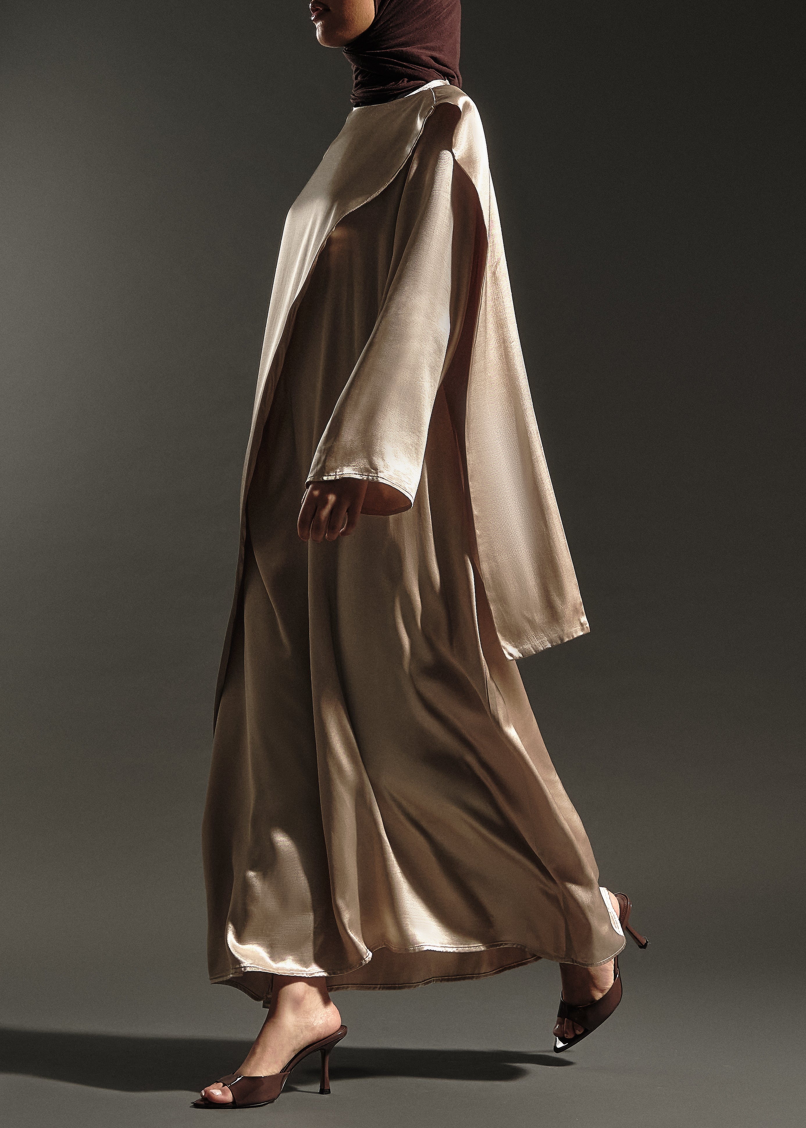 La Robe asymétrique Nacré