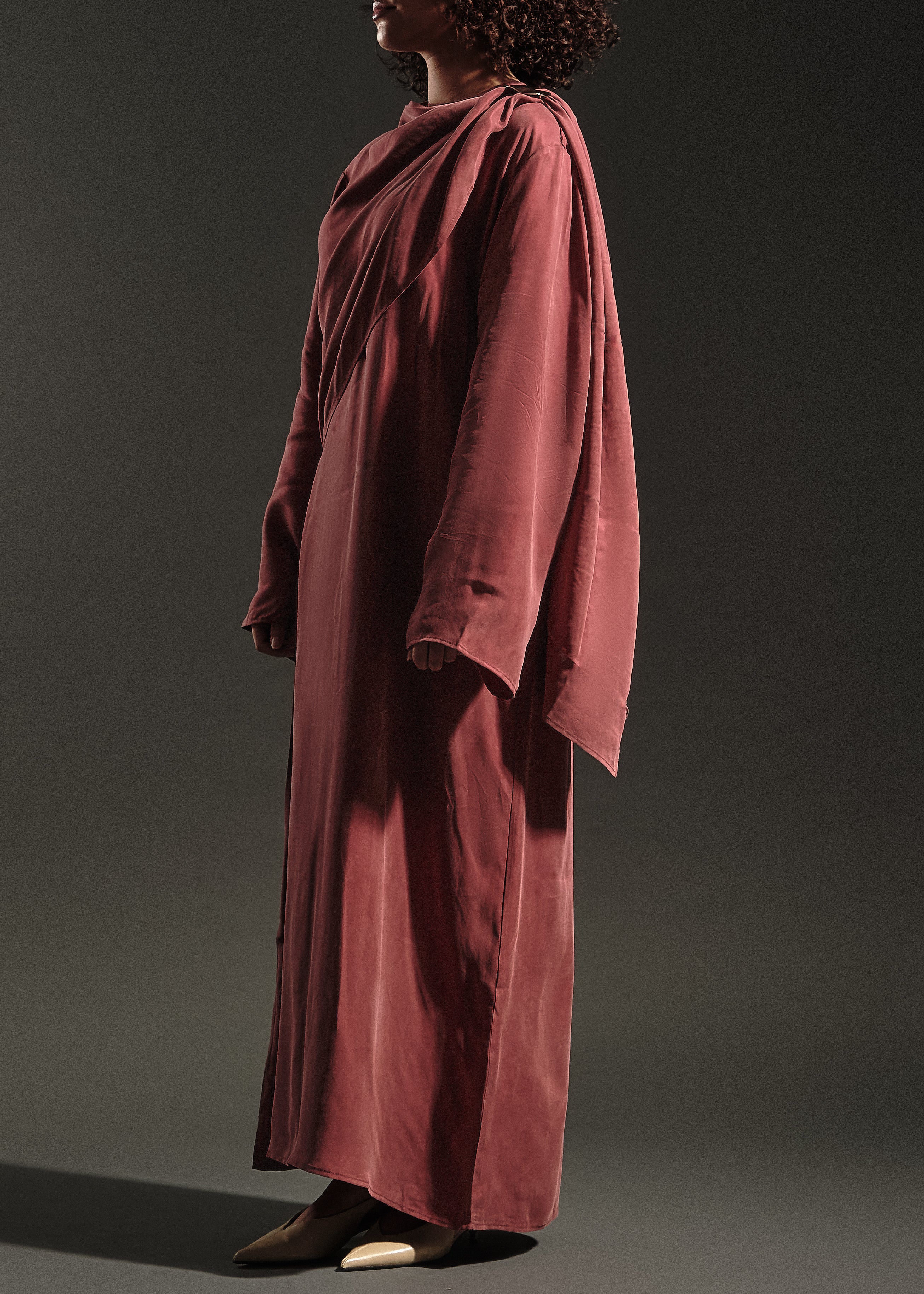 La Robe drapée Sienne