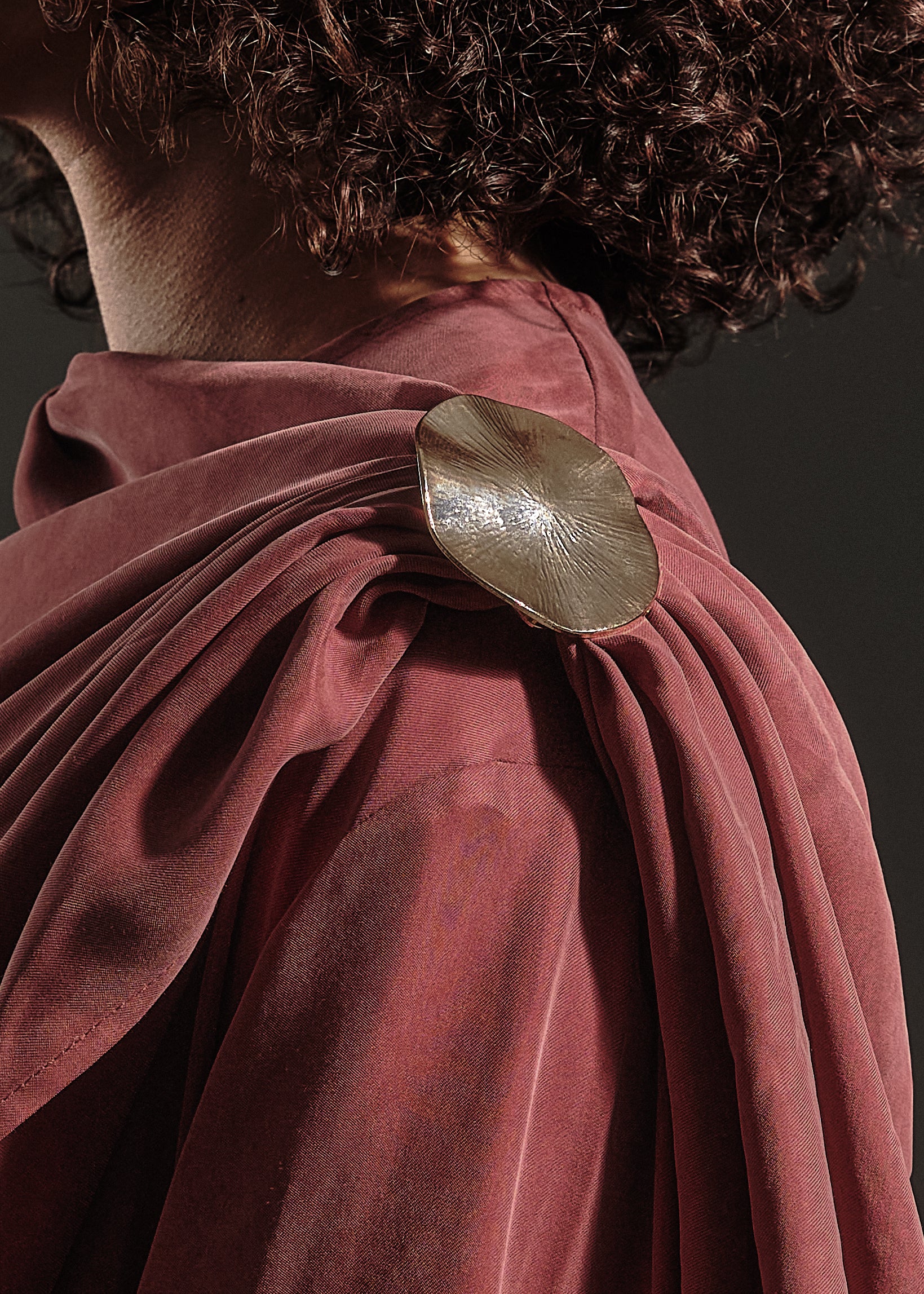 La Robe drapée Sienne